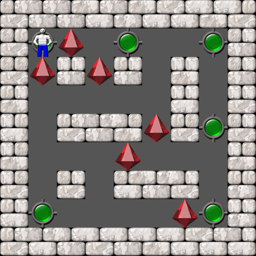 Sokoban Serg Belyaev 2 level 31